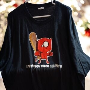 Men's T-shirt "I wish you were a Pinata" size 3XL